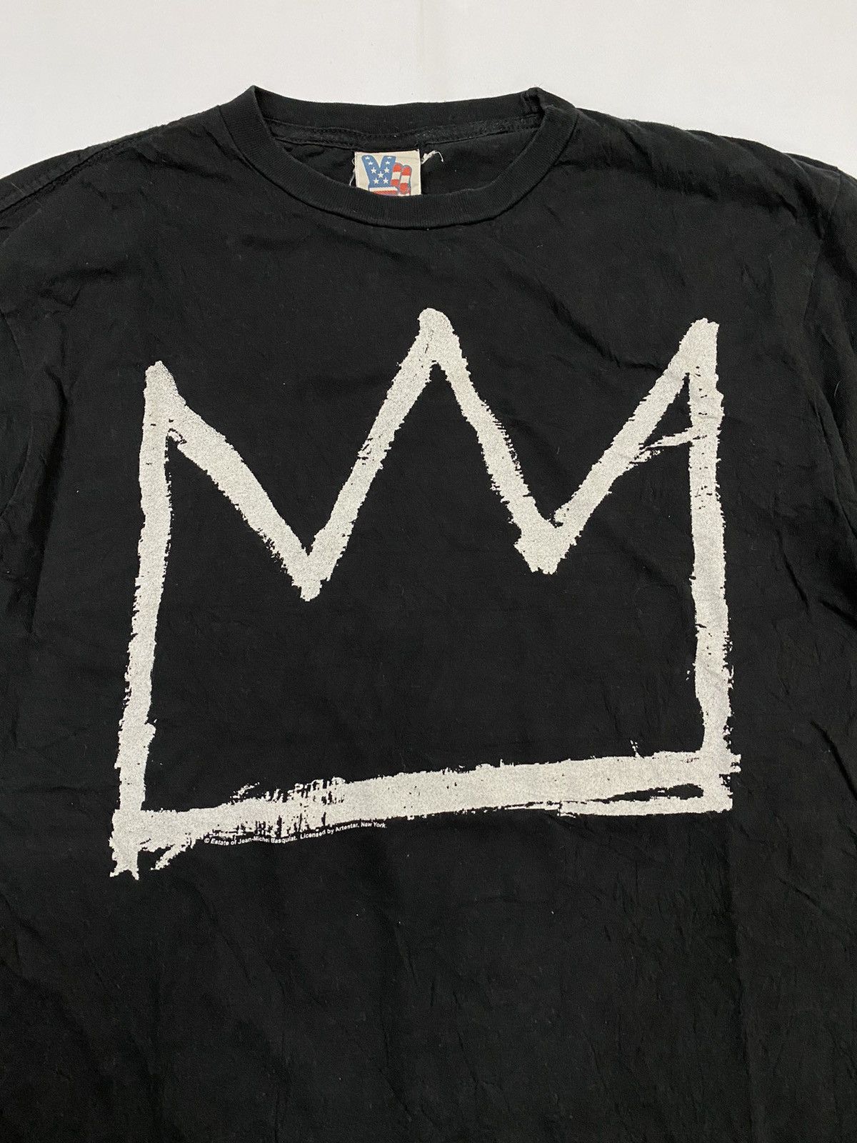 Jean-Michel Basquiat × Junk Food Jean Michel Basquiat Crown Logo Size US M / EU 48-50 / 2 - 2 Thumbnail