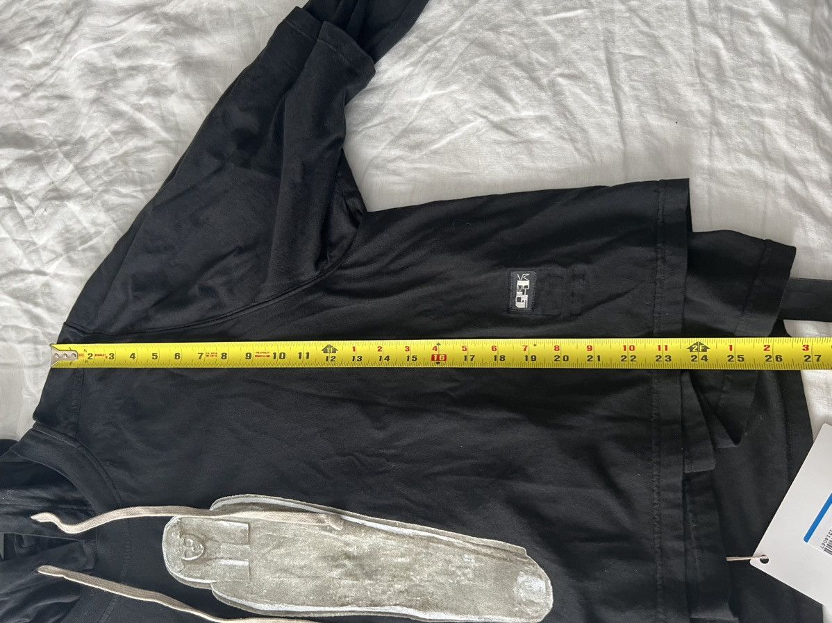 Rick Owens Drkshdw Limited edition Mummy hustler hoodie M L boxy cropped Size US M / EU 48-50 / 2 - 4 Thumbnail