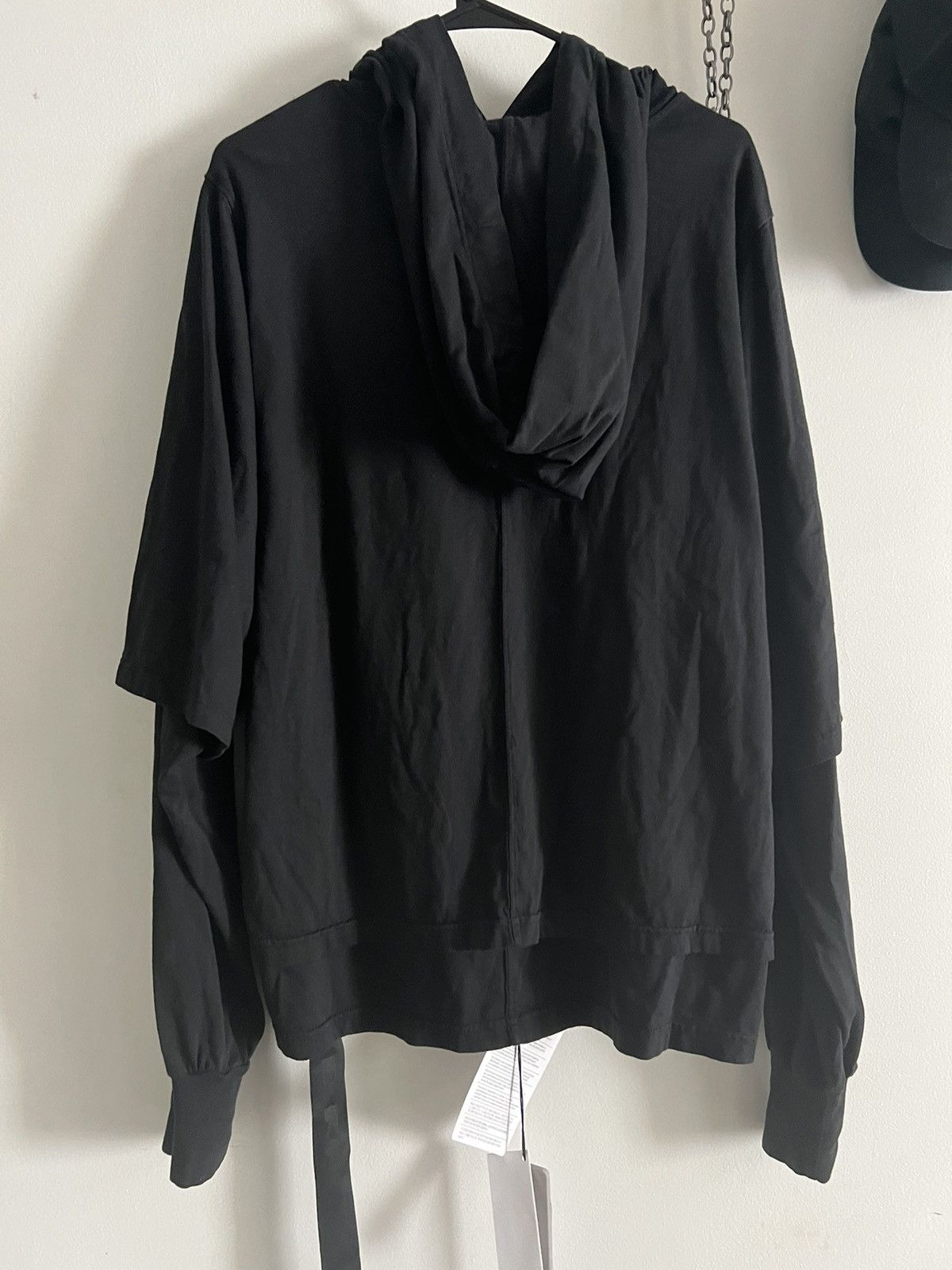 Rick Owens Drkshdw Limited edition Mummy hustler hoodie M L boxy cropped Size US M / EU 48-50 / 2 - 2 Thumbnail