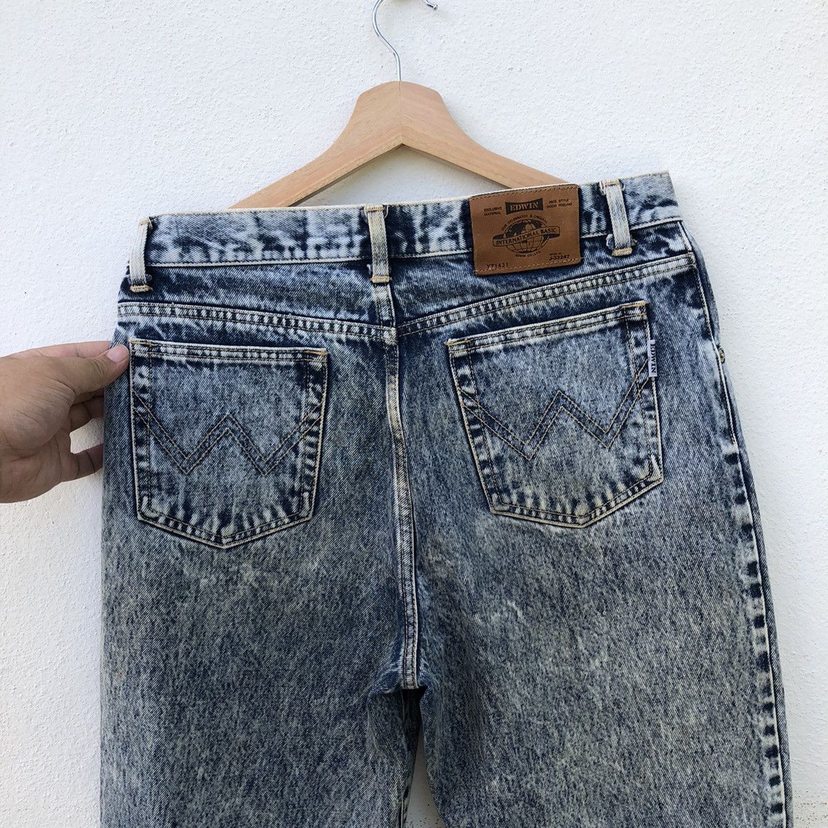 Edwin VINTAGE EDWIN DENIM JEANS ACID WASH Size US 30 / EU 46 - 7 Thumbnail