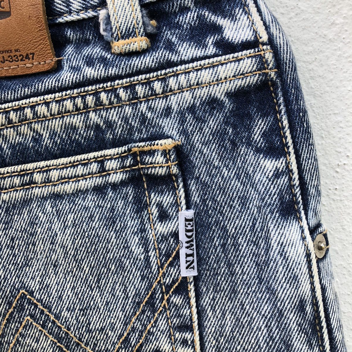 Edwin VINTAGE EDWIN DENIM JEANS ACID WASH Size US 30 / EU 46 - 9 Thumbnail