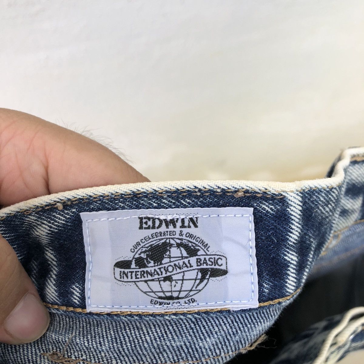 Edwin VINTAGE EDWIN DENIM JEANS ACID WASH Size US 30 / EU 46 - 10 Thumbnail