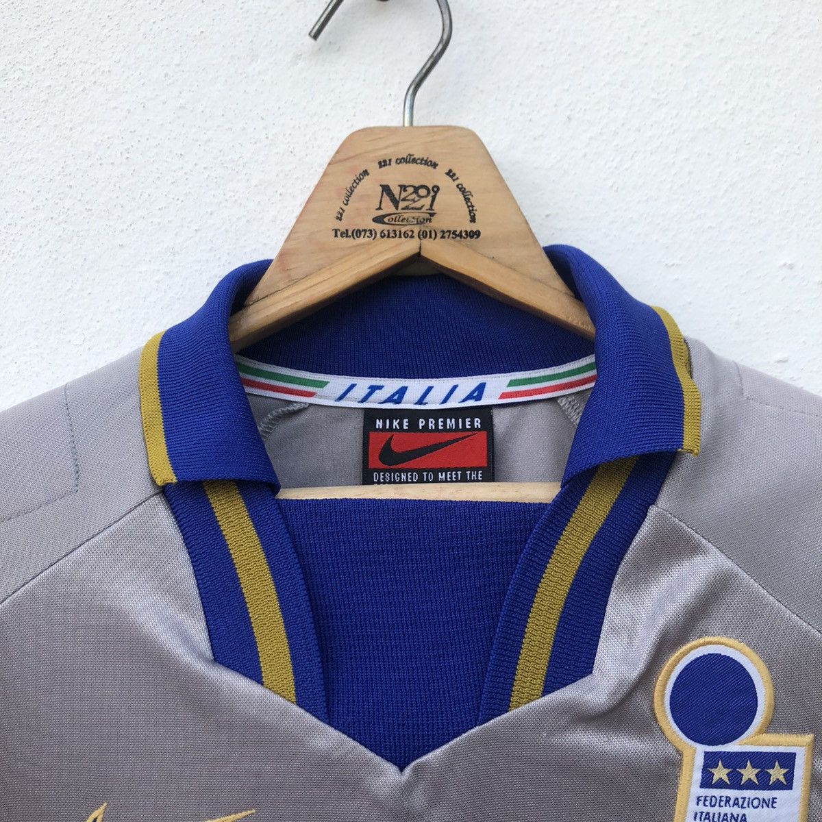 Nike ❌LAST DROP BEFORE GONE❌ Vintage Nike Italia Federazione Size US L / EU 52-54 / 3 - 9 Thumbnail