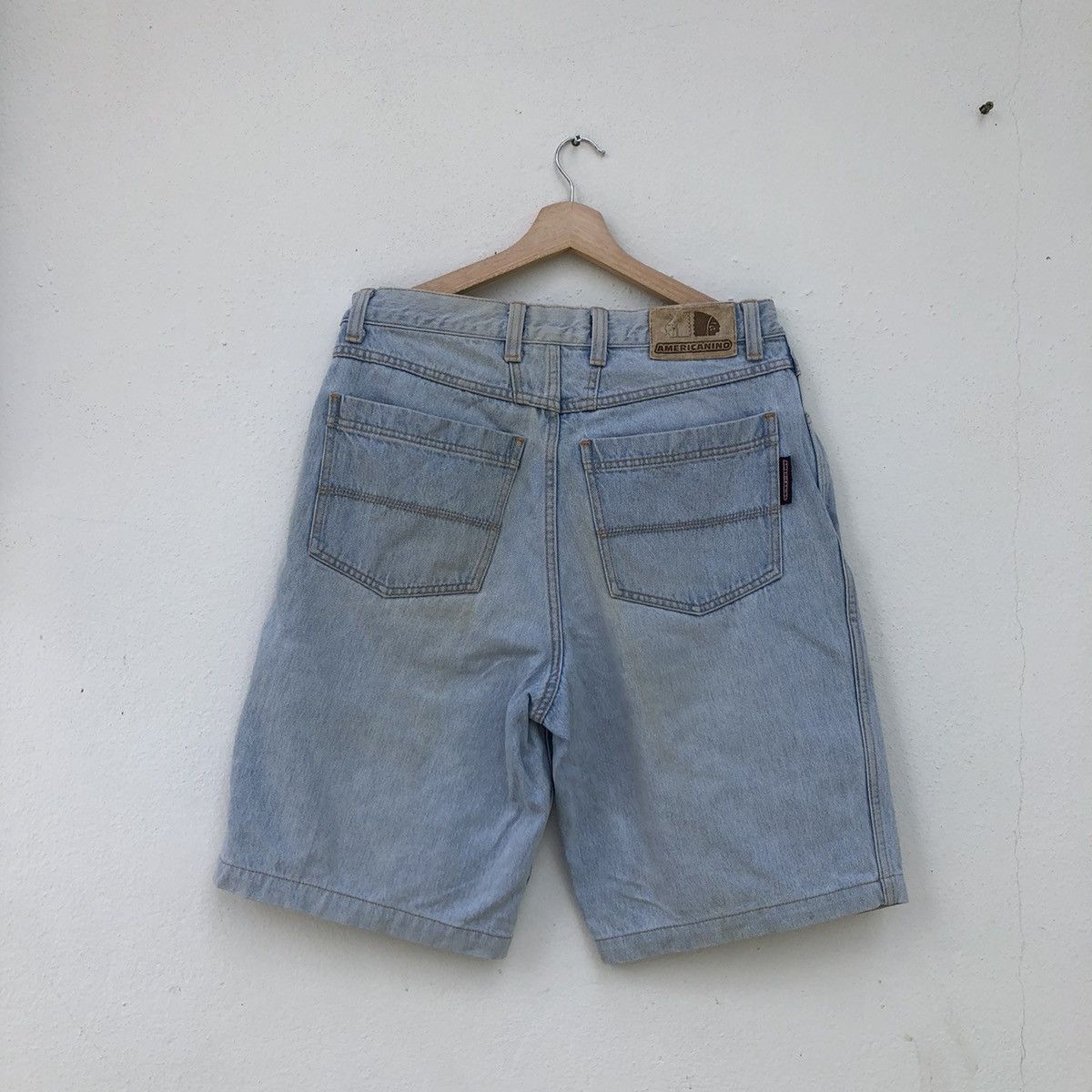 American Edition VINTAGE AMERICANINO SHORT DENIM PANTS Size US 34 / EU 50 - 7 Thumbnail