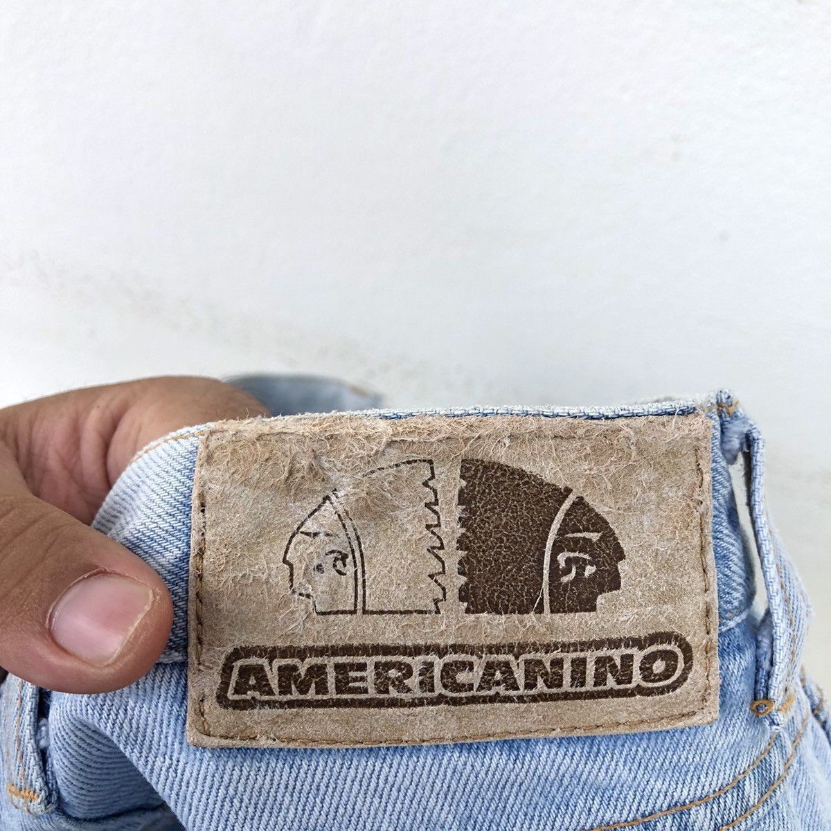 American Edition VINTAGE AMERICANINO SHORT DENIM PANTS Size US 34 / EU 50 - 6 Thumbnail