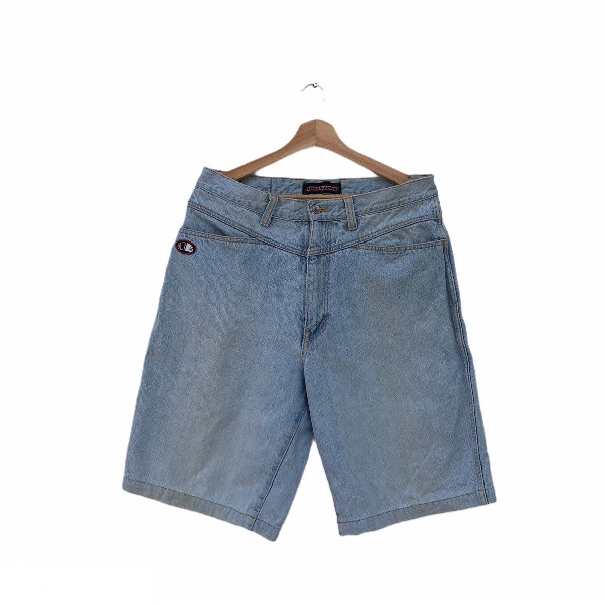American Edition VINTAGE AMERICANINO SHORT DENIM PANTS Size US 34 / EU 50 - 1 Thumbnail