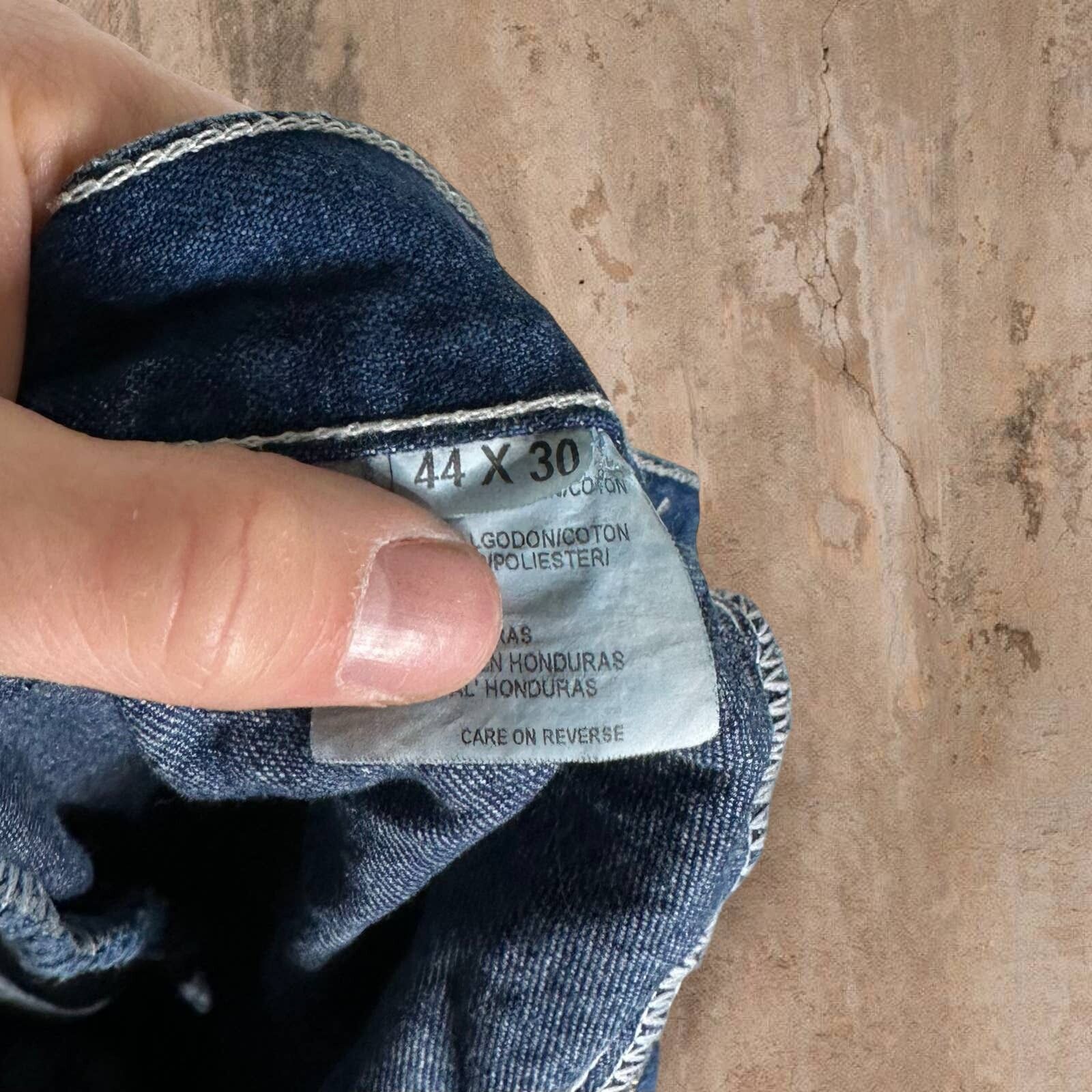 Vintage Dickies Flannel Lined Carpenter Jeans Dark Work Wear Denim Size US 44 / EU 60 - 7 Preview