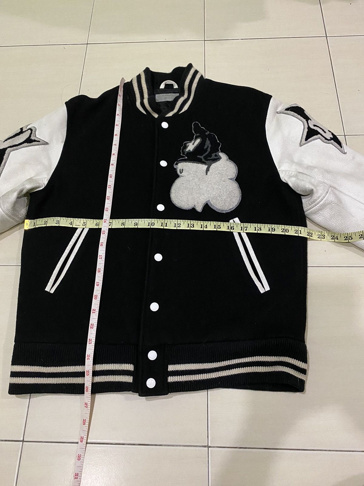 Devilock Japanese Brand X Devilock Embroidered Varsity Jacket Size US L / EU 52-54 / 3 - 15 Thumbnail