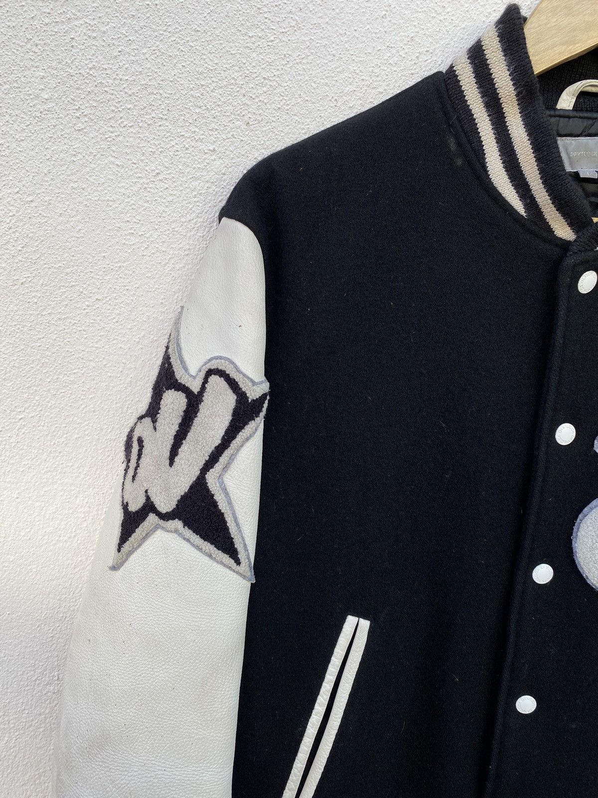 Devilock Japanese Brand X Devilock Embroidered Varsity Jacket Size US L / EU 52-54 / 3 - 6 Thumbnail