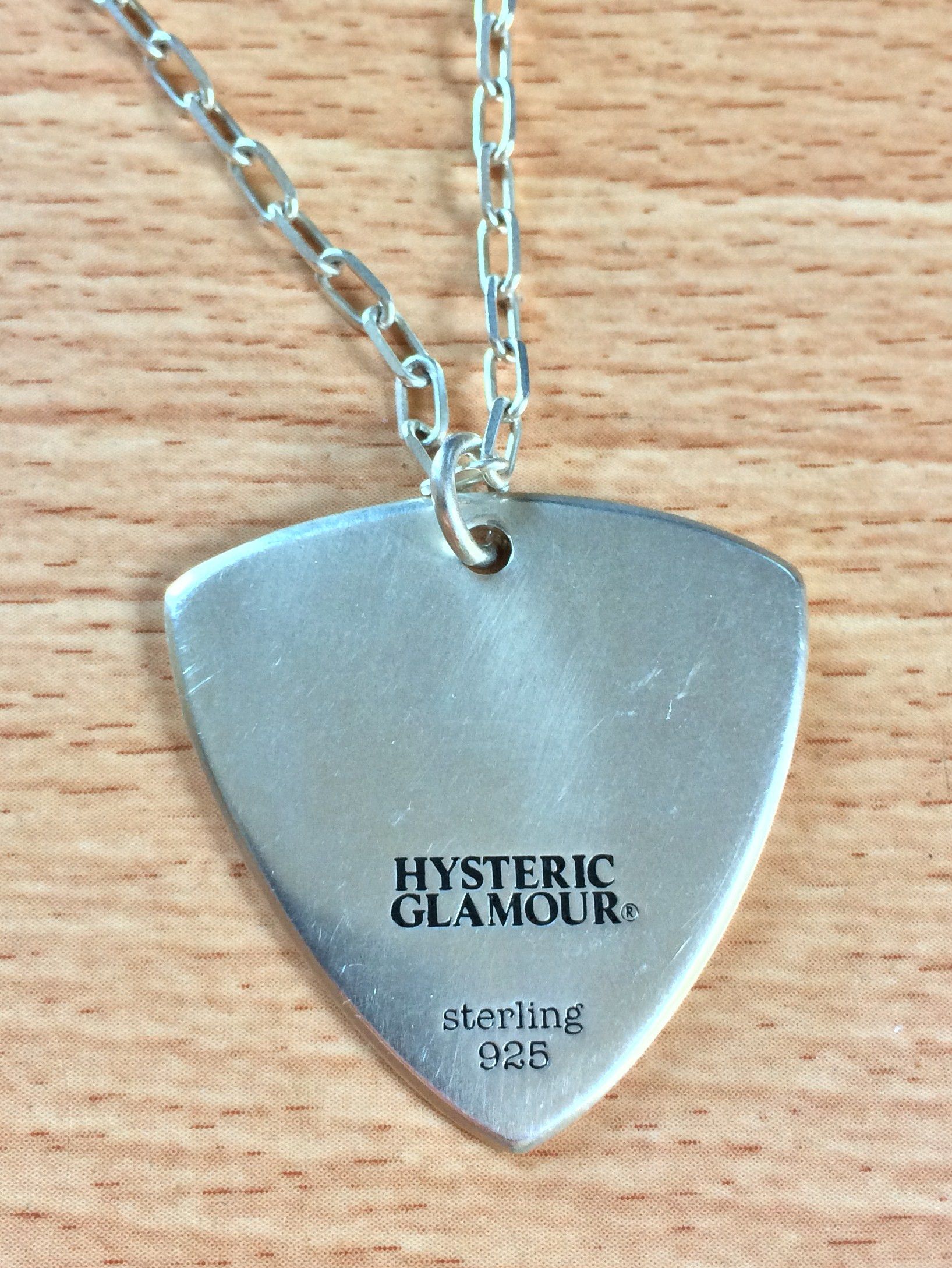 Hysteric Glamour Hysteric Glamour Sterling Silver Guitar Pick Necklace Size ONE SIZE - 3 Thumbnail