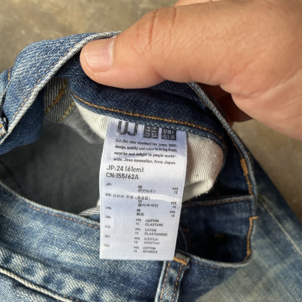 Japanese Brand Flash Steal‼️Vintage Japanese Faded Denim Jeans Pants W30x26 Size US 30 / EU 46 - 8 Thumbnail