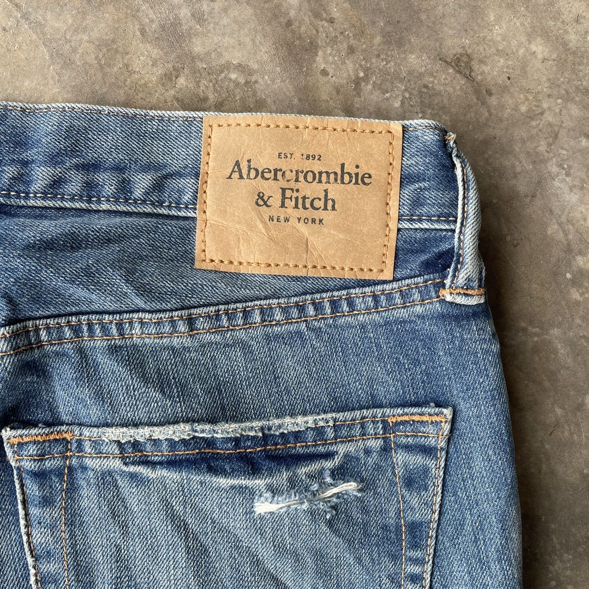 Abercrombie & Fitch Vintage Abercrombie&Fitch Distressed Denim Jeans Pants W30 Size US 30 / EU 46 - 10 Thumbnail