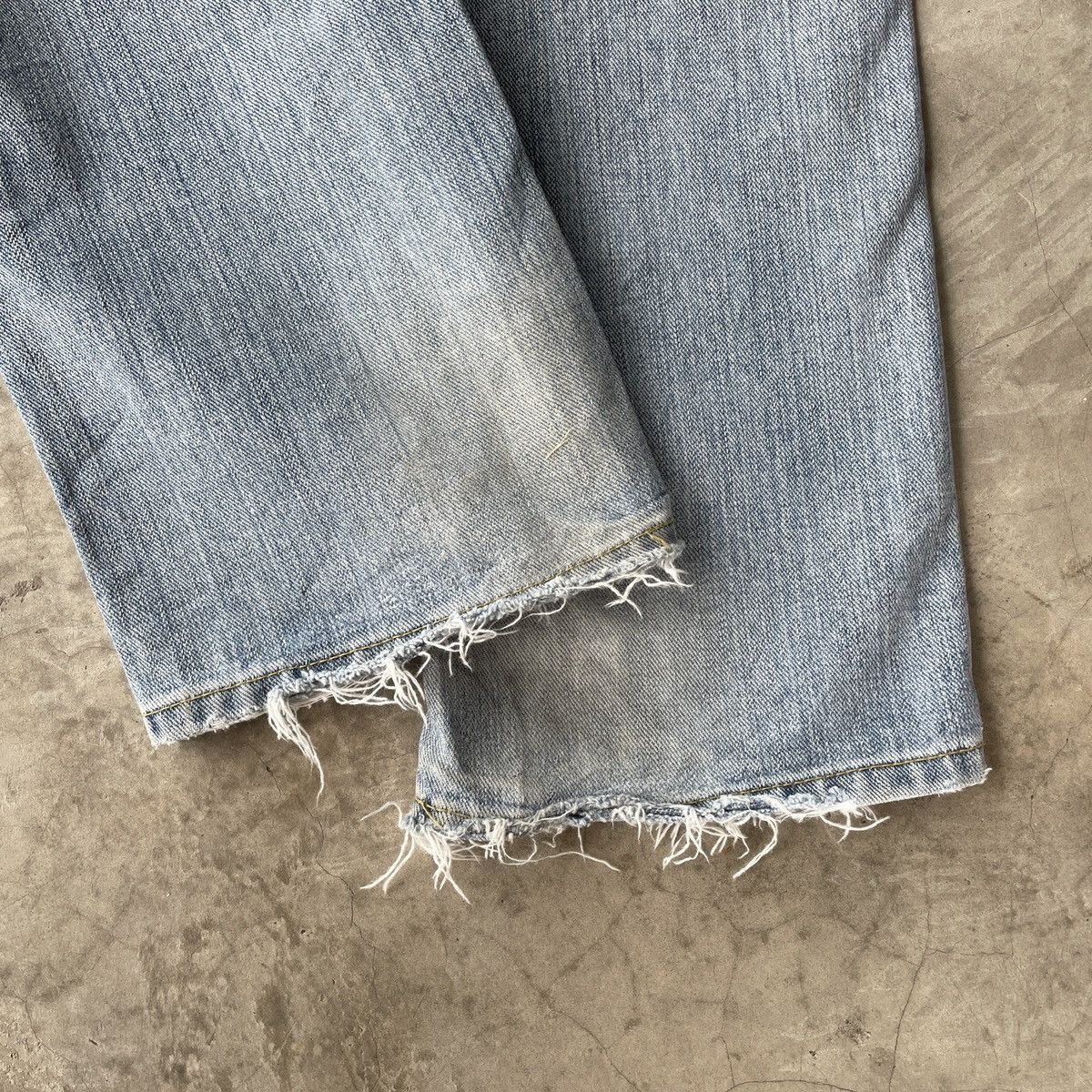 Japanese Brand Vintage Lee Riders Distressed Denim Jeans Pants W30x32 Size US 30 / EU 46 - 10 Thumbnail