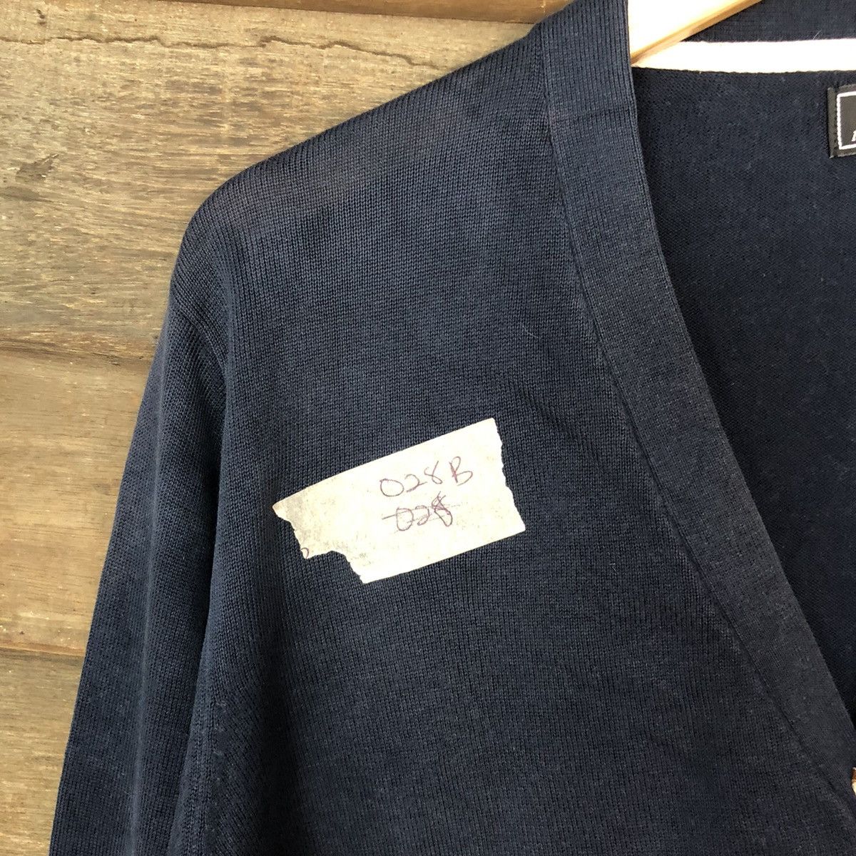 Beams Plus Beams Dark Blue faded Cardigan #028B Size L / US 10 / IT 46 - 6 Thumbnail