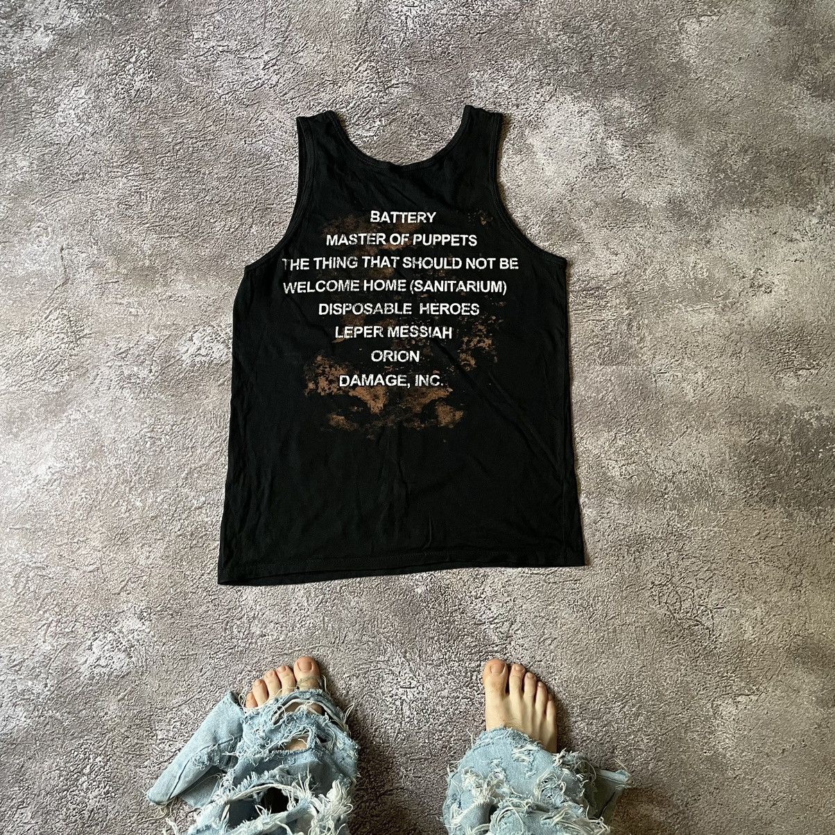 Vintage Vintage Metallica Master of Puppets Band Tee Graphic Grunge Size US M / EU 48-50 / 2 - 7 Thumbnail
