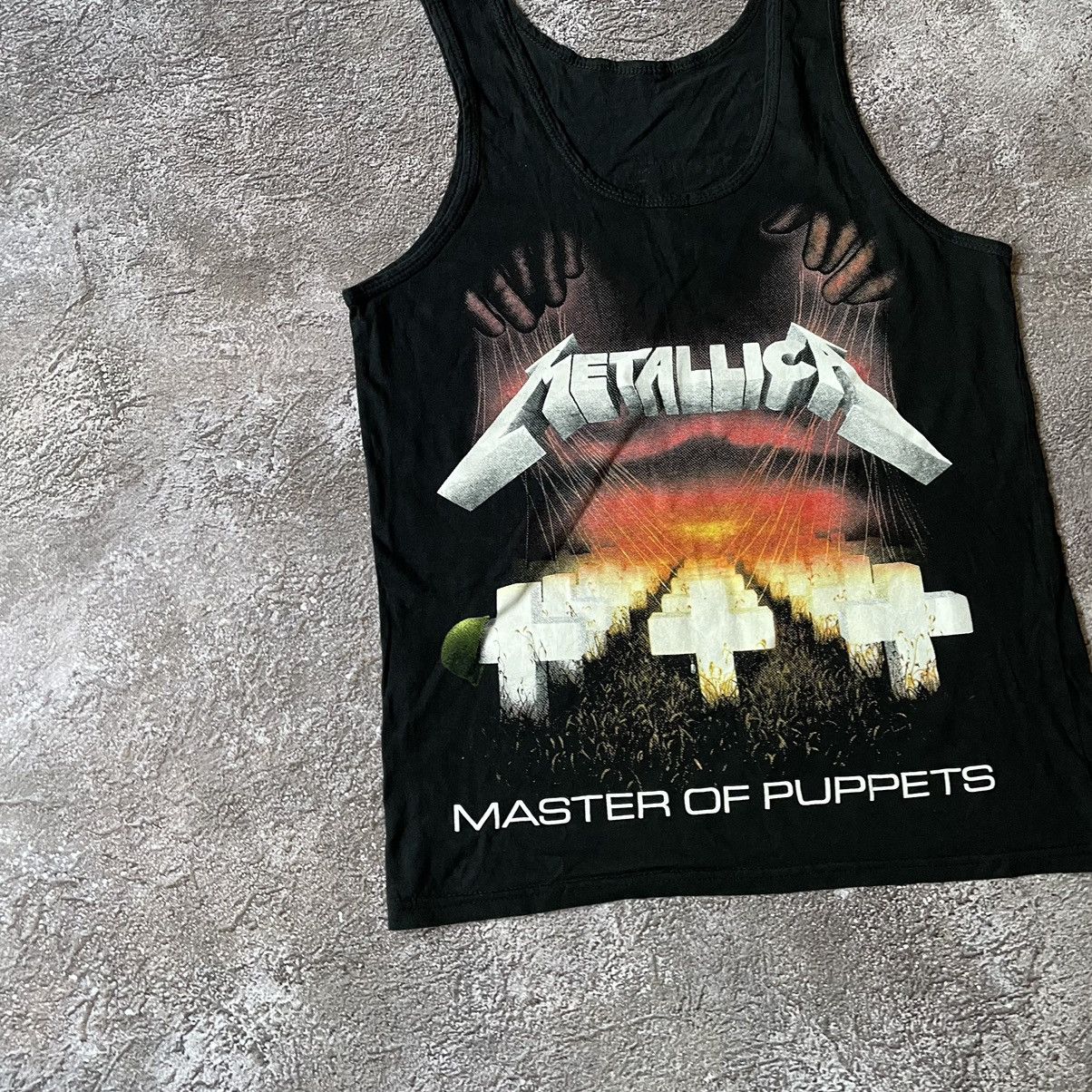 Vintage Vintage Metallica Master of Puppets Band Tee Graphic Grunge Size US M / EU 48-50 / 2 - 4 Thumbnail