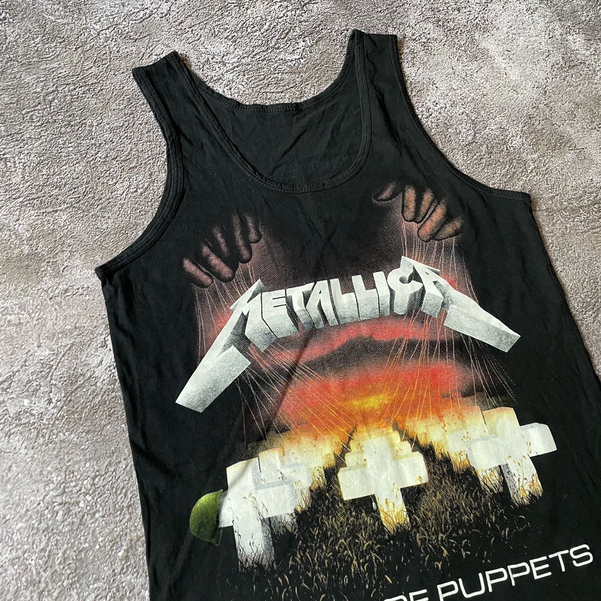Vintage Vintage Metallica Master of Puppets Band Tee Graphic Grunge Size US M / EU 48-50 / 2 - 5 Thumbnail