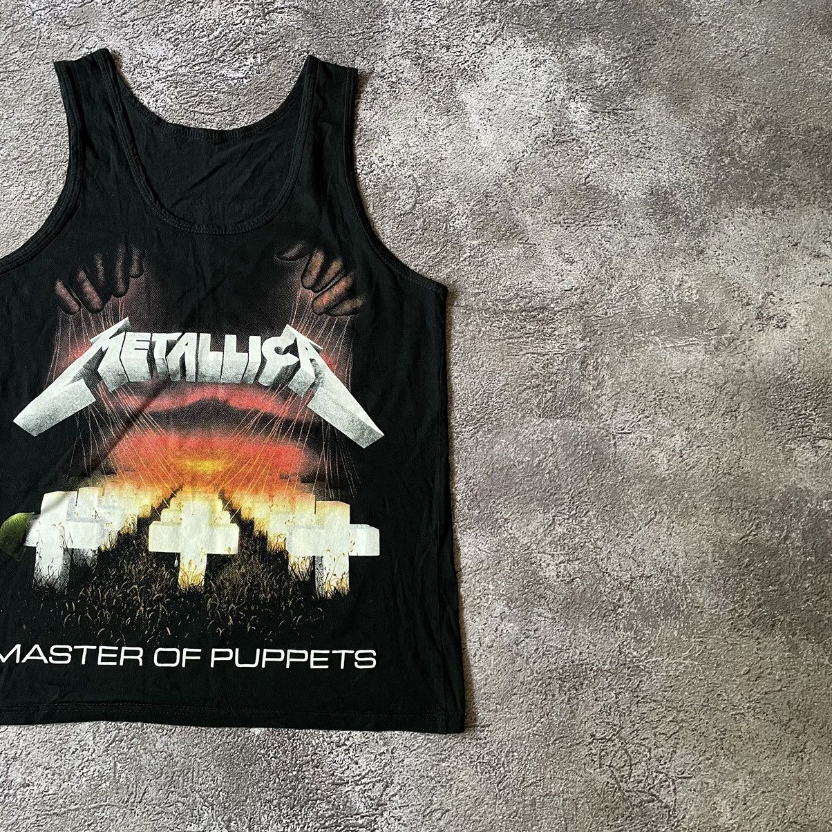 Vintage Vintage Metallica Master of Puppets Band Tee Graphic Grunge Size US M / EU 48-50 / 2 - 3 Thumbnail