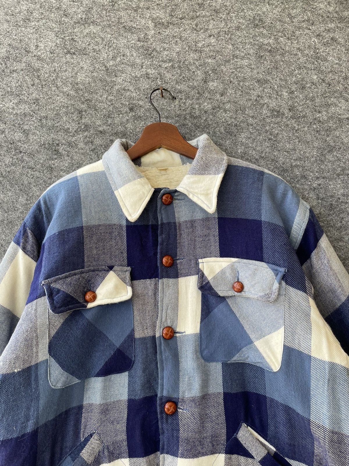 Flannel × Japanese Brand × Vintage VINTAGE JAPANESE TARTAN JACKET Size US M / EU 48-50 / 2 - 2 Thumbnail