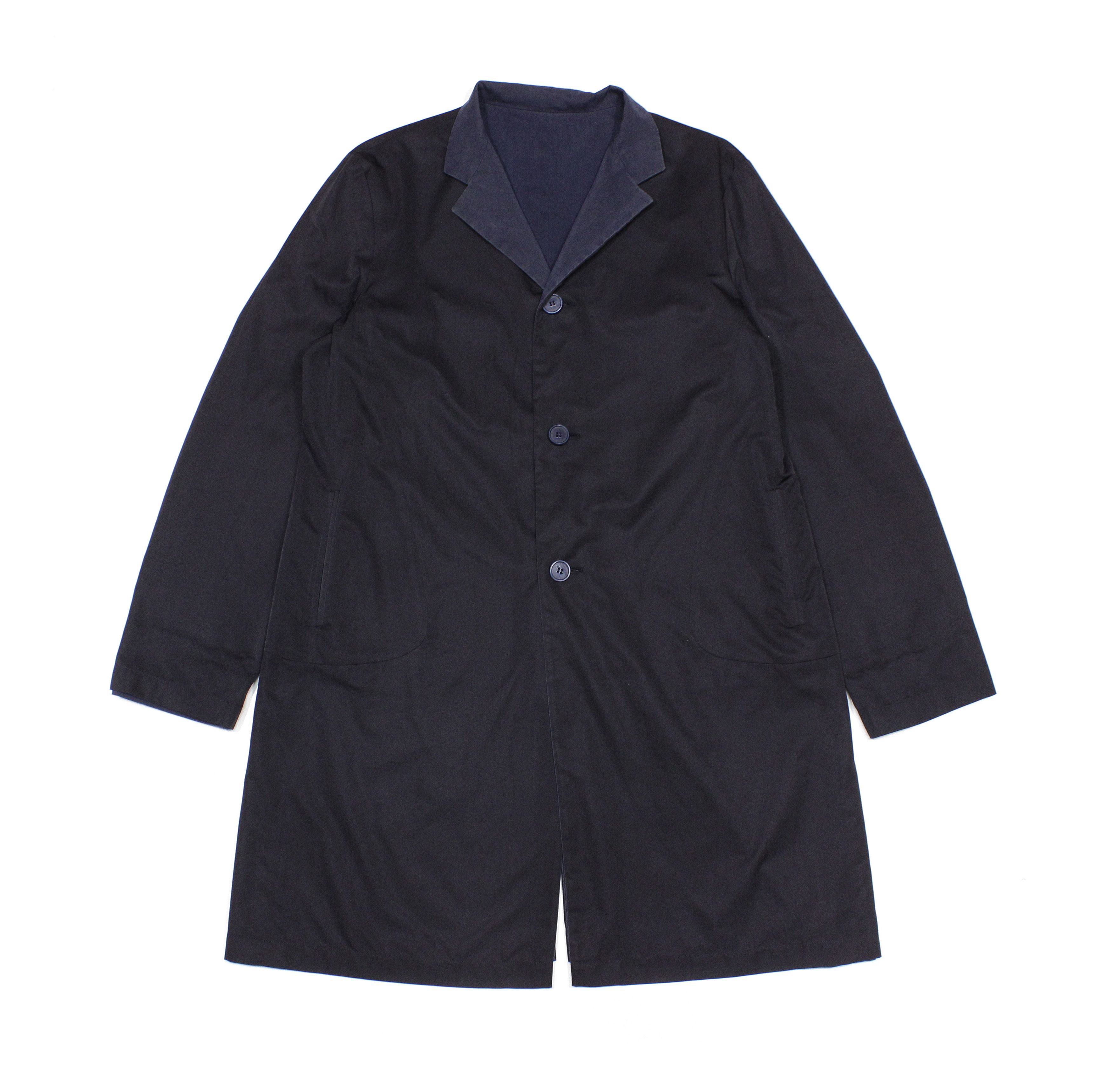 00S Raf Simons Era Reversible Cotton Nylon Coat Vintage
