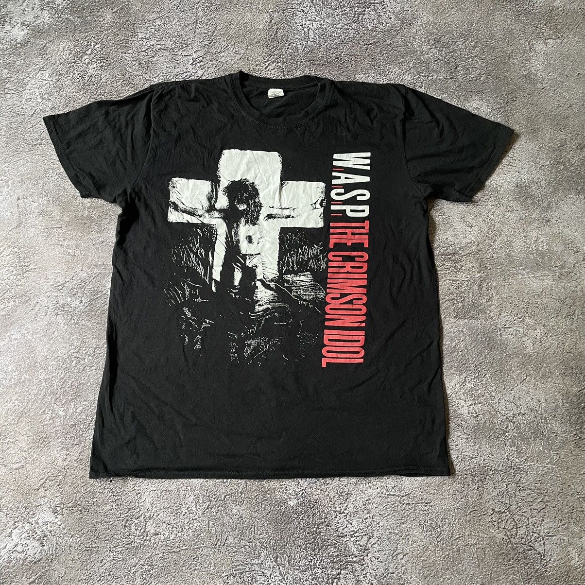Vintage Vintage Y2K Crimson Idol Graphic Tee Grunge Thrashed Baggy M Size US M / EU 48-50 / 2 - 3 Thumbnail