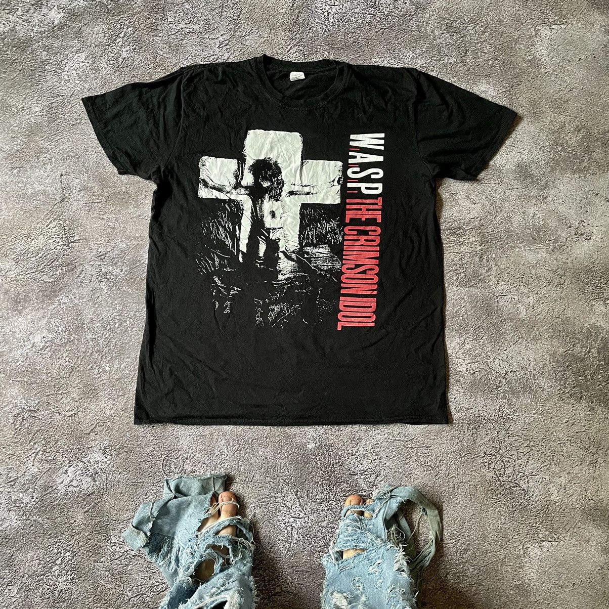 Vintage Vintage Y2K Crimson Idol Graphic Tee Grunge Thrashed Baggy M Size US M / EU 48-50 / 2 - 2 Thumbnail