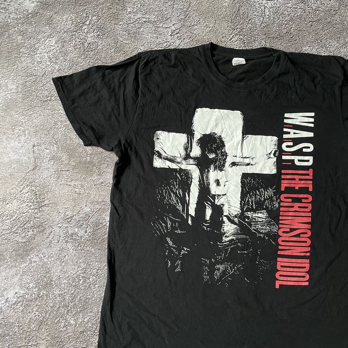 Vintage Vintage Y2K Crimson Idol Graphic Tee Grunge Thrashed Baggy M Size US M / EU 48-50 / 2 - 5 Thumbnail