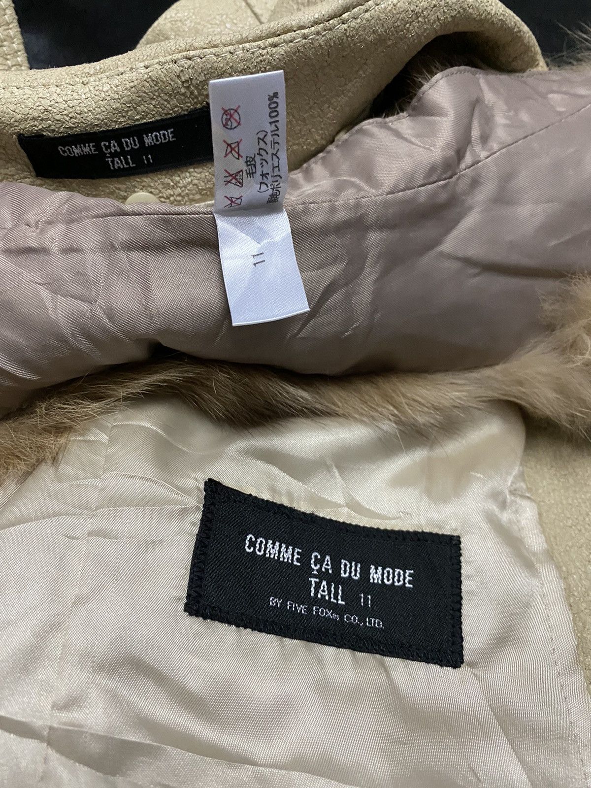 Comme Ca Ism × Seditionaries Comme Ca Du Mode Distressed Jacket Size XXS / US 00 / IT 34 - 15 Thumbnail