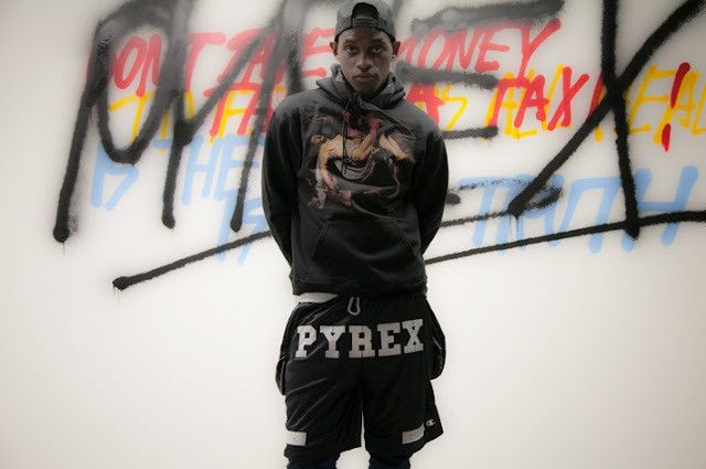 Pyrex Vision Virgil Abloh Pyrex Vision OG black mesh Champion