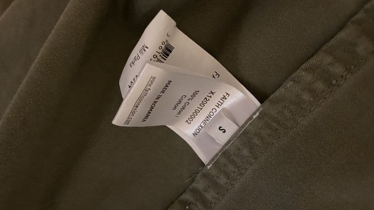 Faith Connexion Faith Connexion military army distressed parka jacket Size US S / EU 44-46 / 1 - 4 Thumbnail