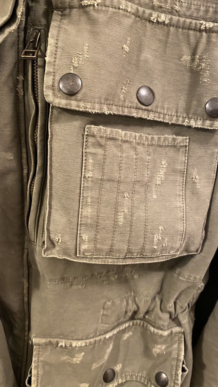 Faith Connexion Faith Connexion military army distressed parka jacket Size US S / EU 44-46 / 1 - 3 Thumbnail