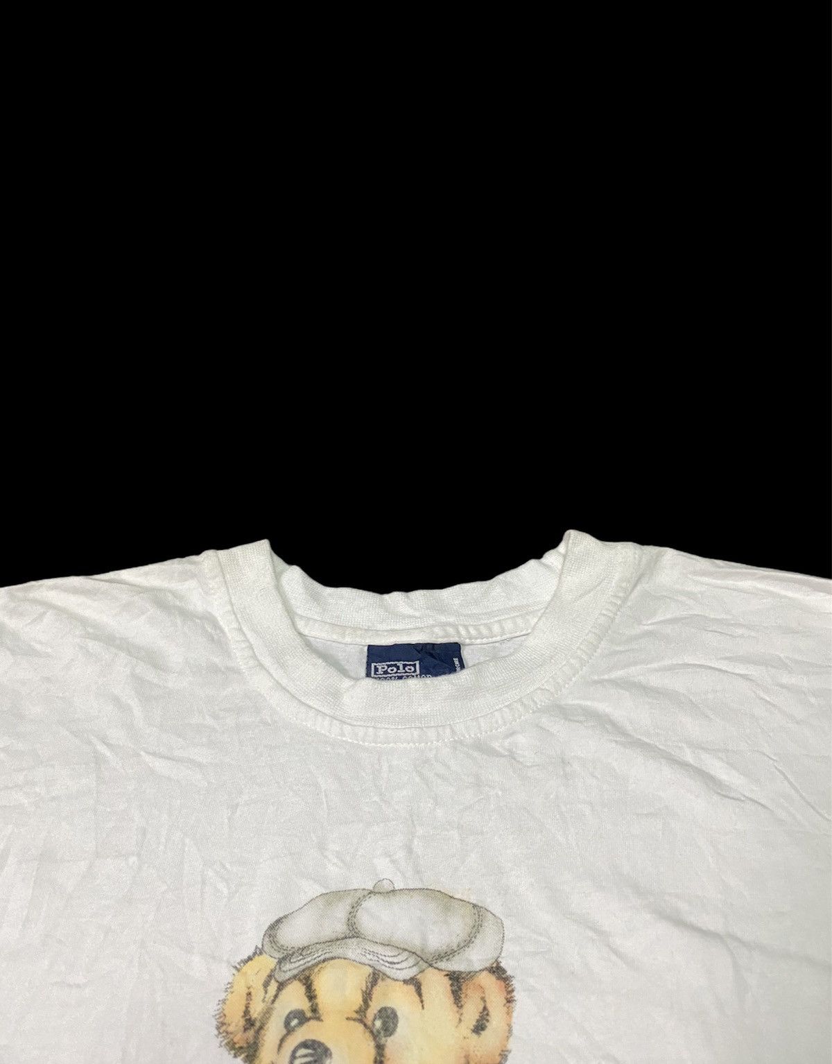 Polo Ralph Lauren Vintage Polo Bear Dirty Tshirt Size US M / EU 48-50 / 2 - 7 Thumbnail