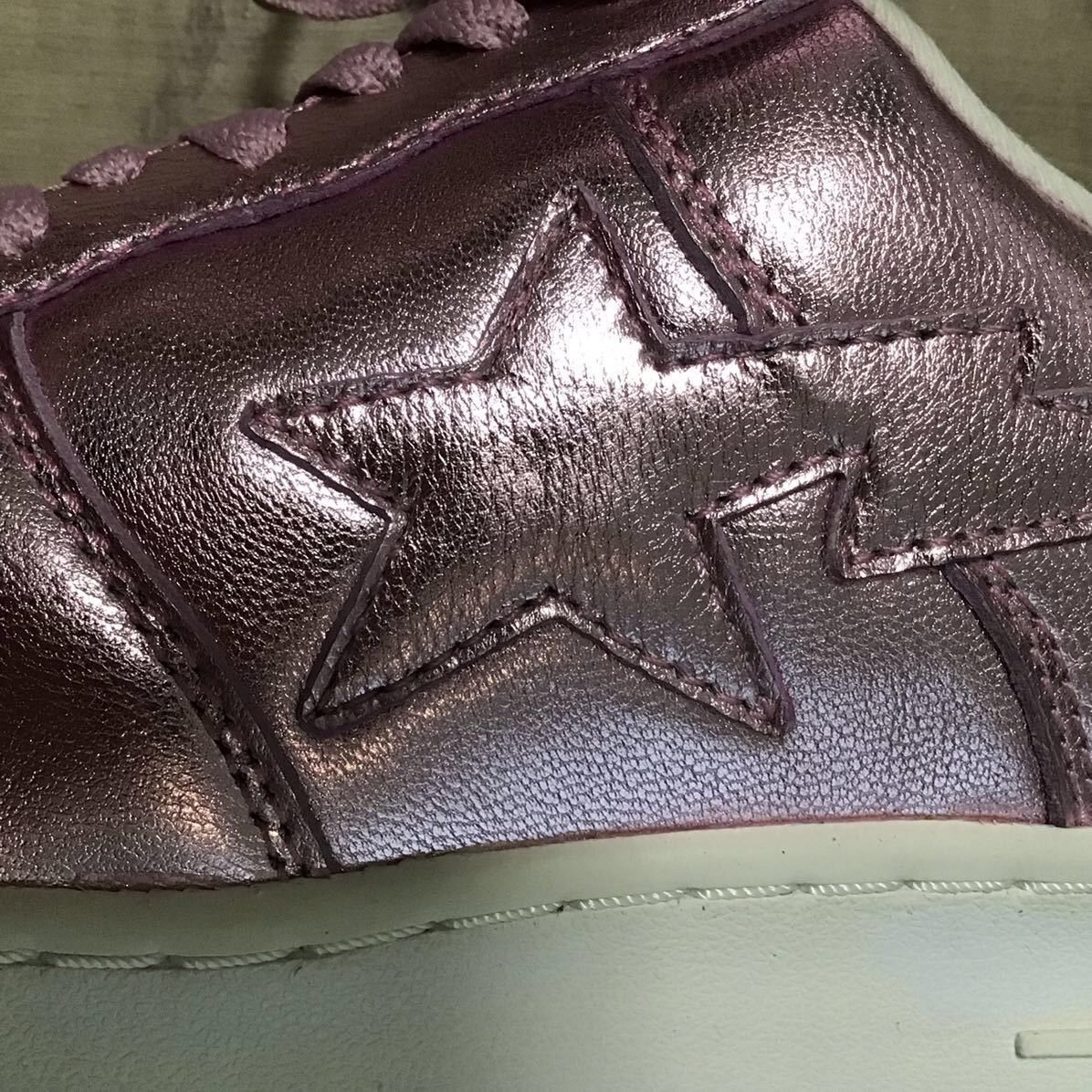 Bape Pink foil BAPE STA sneakers a bathing ape BAPESTA NIGO Size US 9.5 / EU 42-43 - 7 Thumbnail