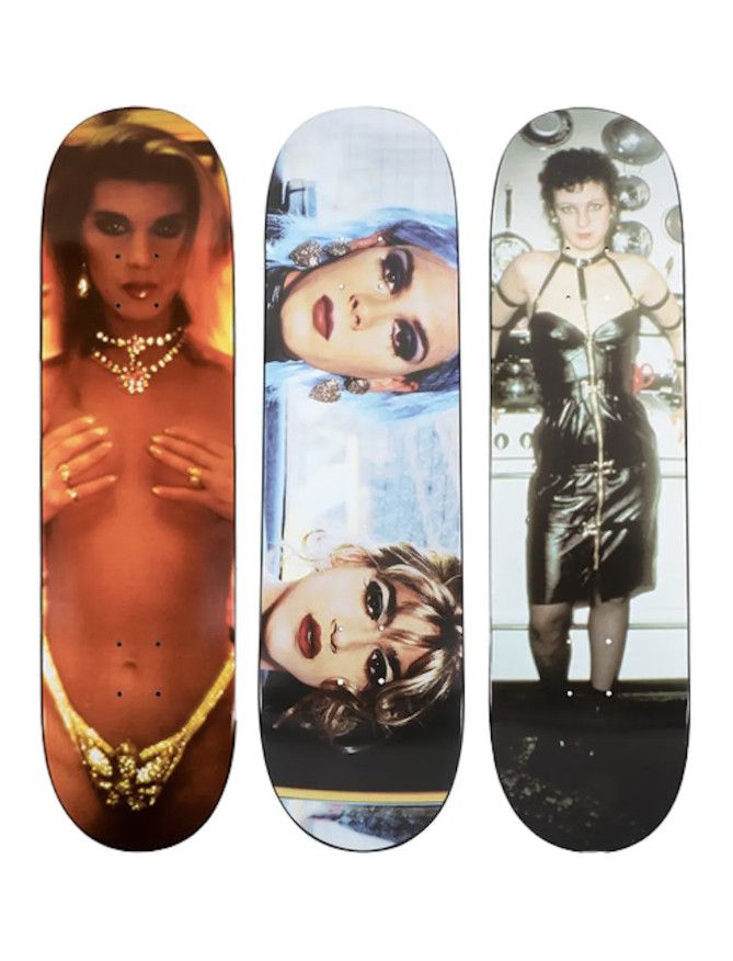 Supreme Nan Goldin 3 Skateboard Deck Set SS18 Bogo LGBTQ+ New Size ONE SIZE - 1 Thumbnail