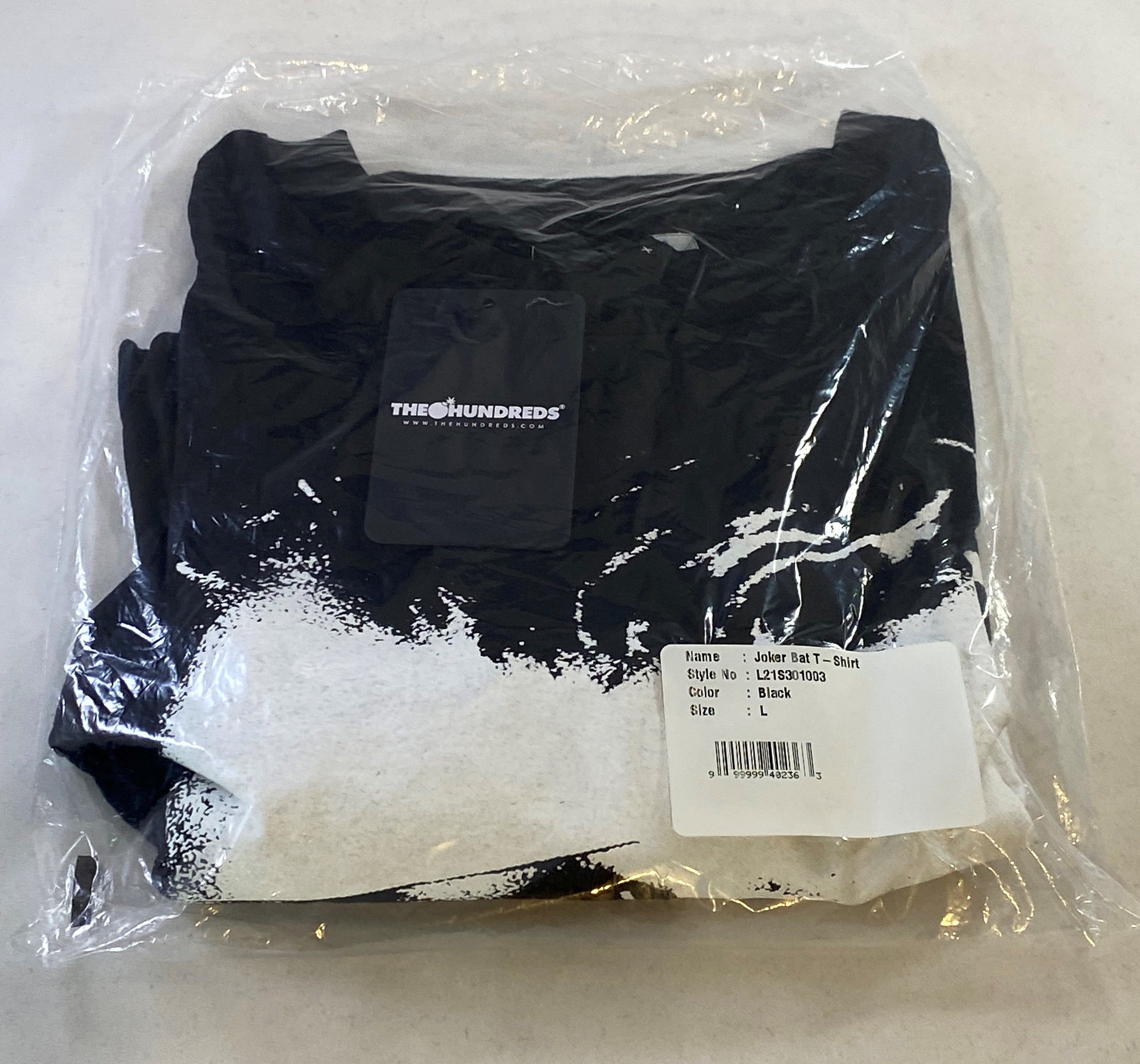 DC Comics × The Hundreds The Dark Knight "Joker Bat" Size L Black T Shirt New Size US L / EU 52-54 / 3 - 8 Thumbnail