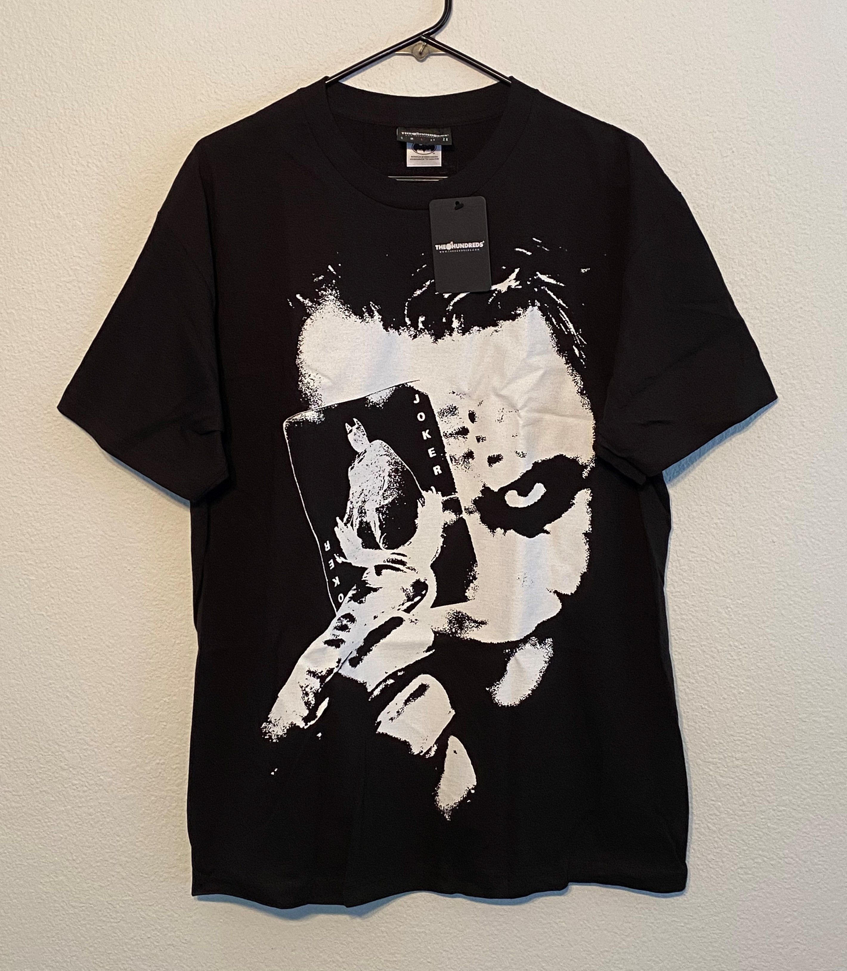 DC Comics × The Hundreds The Dark Knight "Joker Bat" Size L Black T Shirt New Size US L / EU 52-54 / 3 - 2 Thumbnail