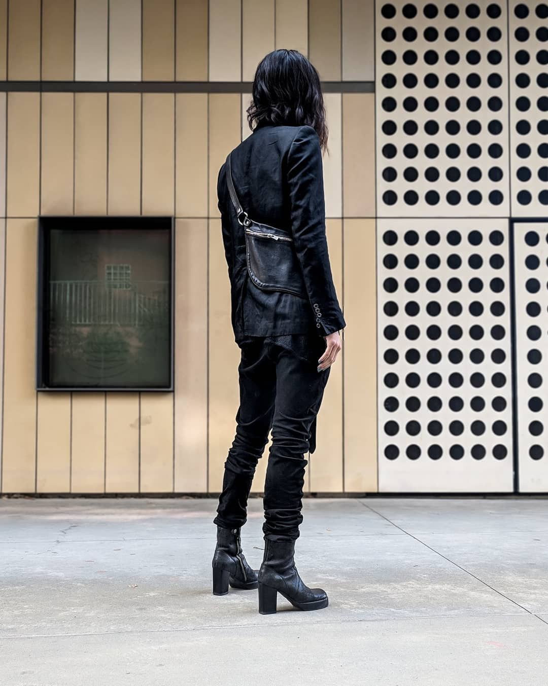 Rick Owens Pre- KISS Historic FW06 "Dustulator" moto zip Boots platform Size US 8 / EU 41 - 4 Thumbnail