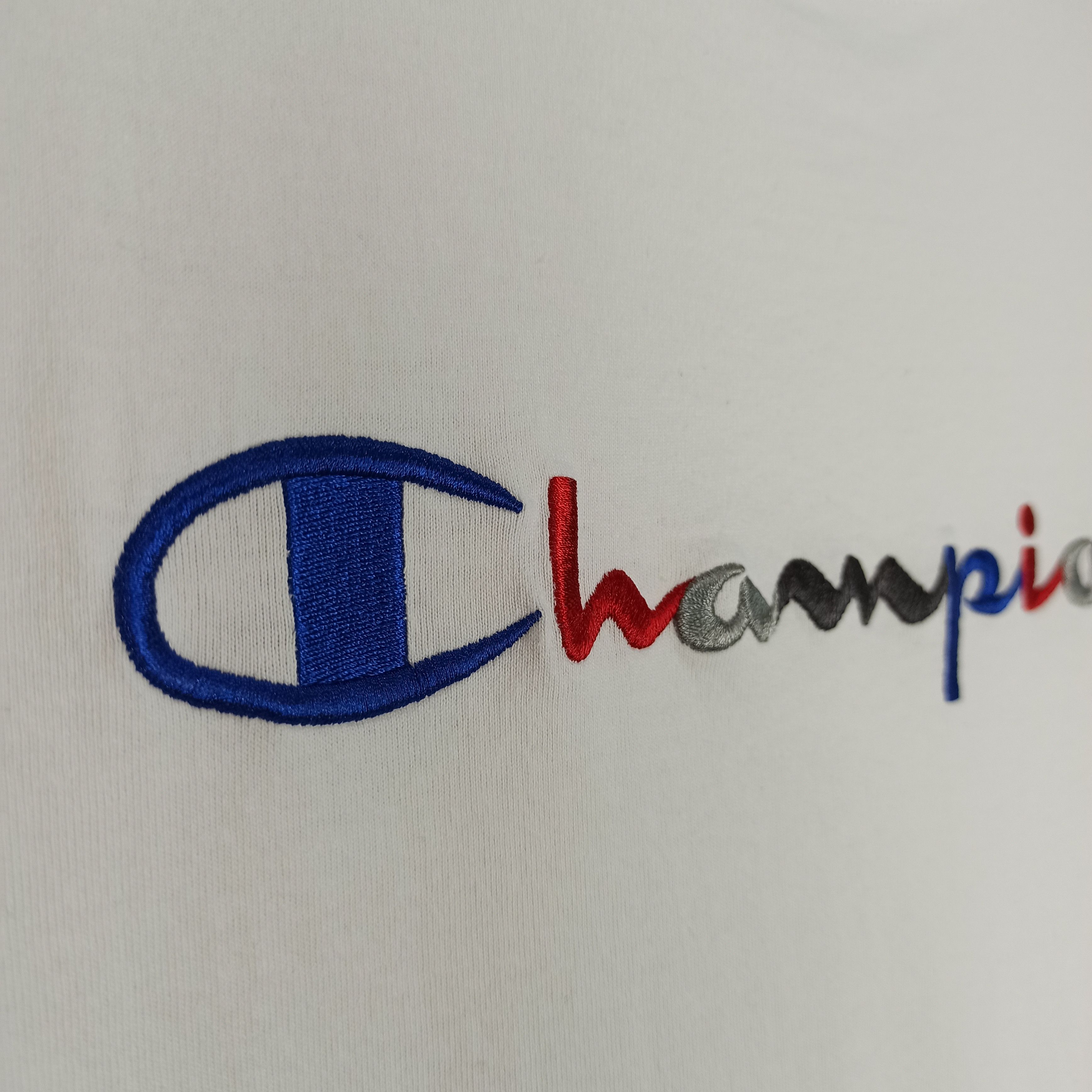 Champion Champion Big Logo Embroidered Big Logo Spells out Tee Size US M / EU 48-50 / 2 - 3 Thumbnail