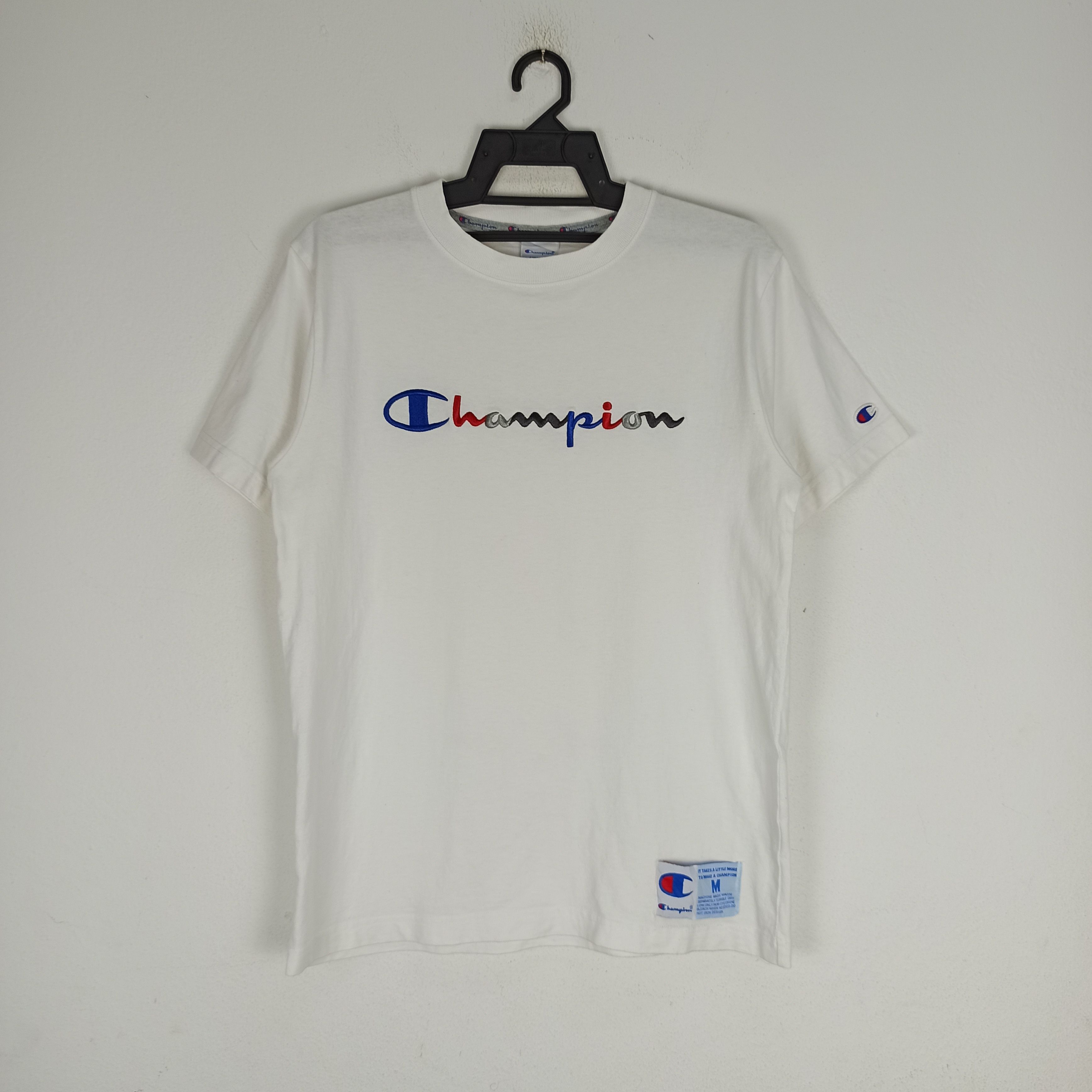 Champion Champion Big Logo Embroidered Big Logo Spells out Tee Size US M / EU 48-50 / 2 - 1 Thumbnail