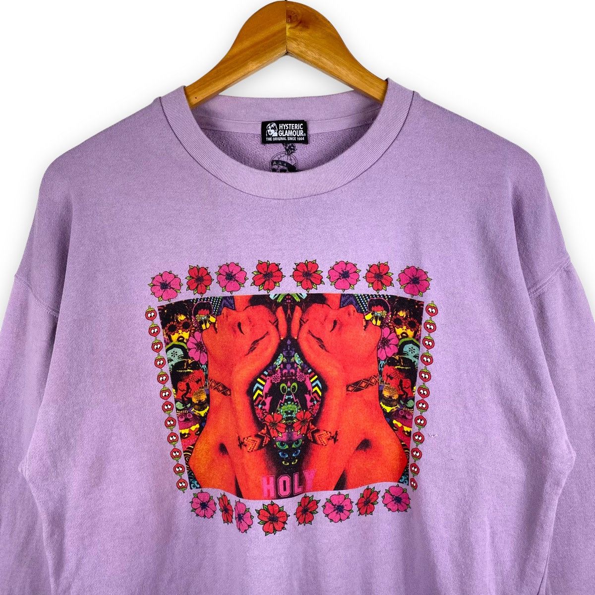 Hysteric Glamour Hysteric Glamour 2019 SKULLUX HOLY Crewneck Jumper Size US M / EU 48-50 / 2 - 3 Thumbnail
