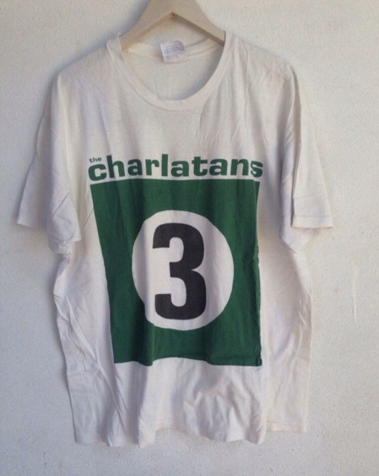 Band Tees Vtg 90s The Charlatans this America’s seen witnessed 91 Size US XL / EU 56 / 4 - 1 Thumbnail