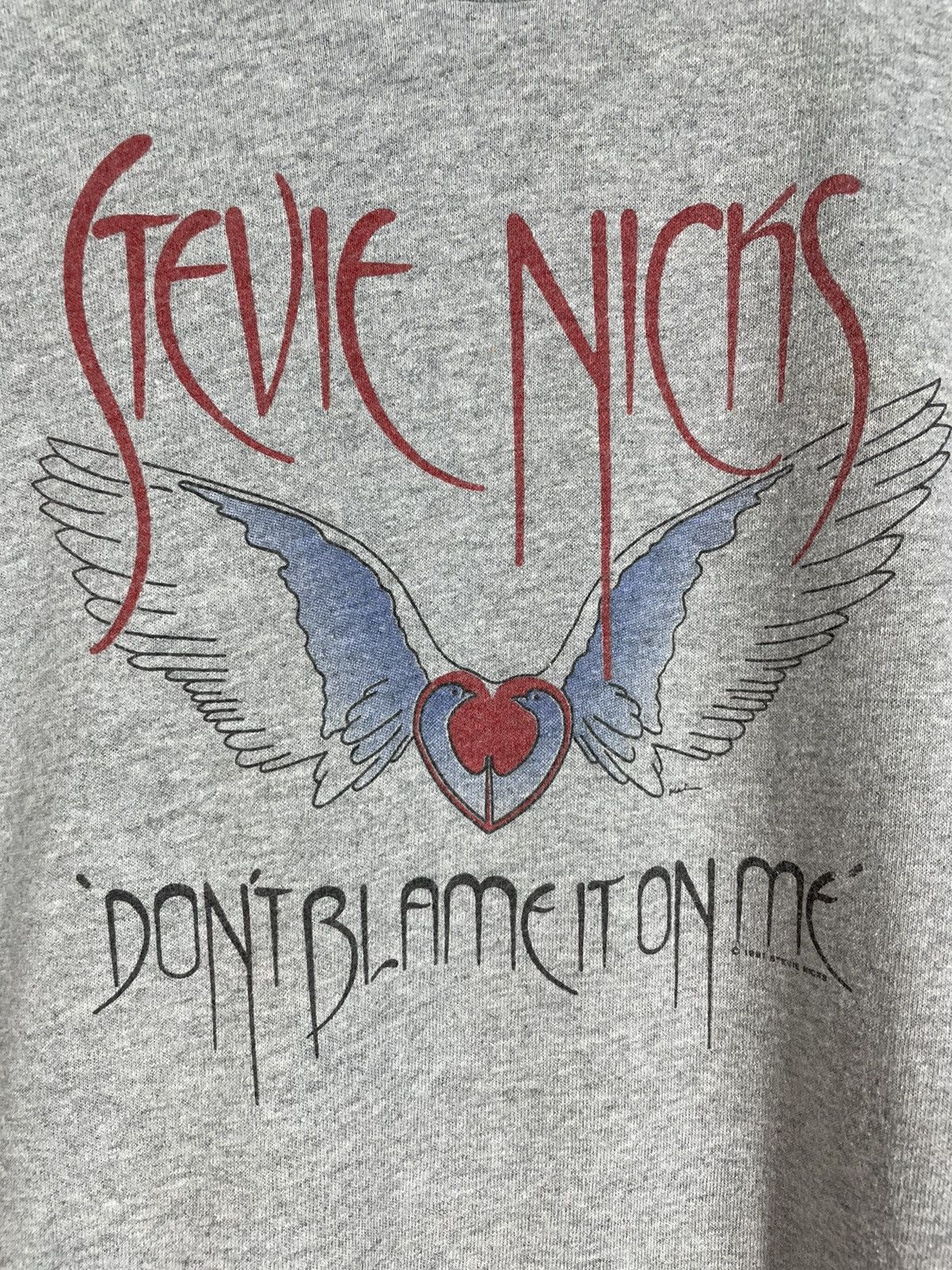 Band Tees Vintage 90s Stevie Nicks 91 tour t shirt Size US S / EU 44-46 / 1 - 3 Thumbnail