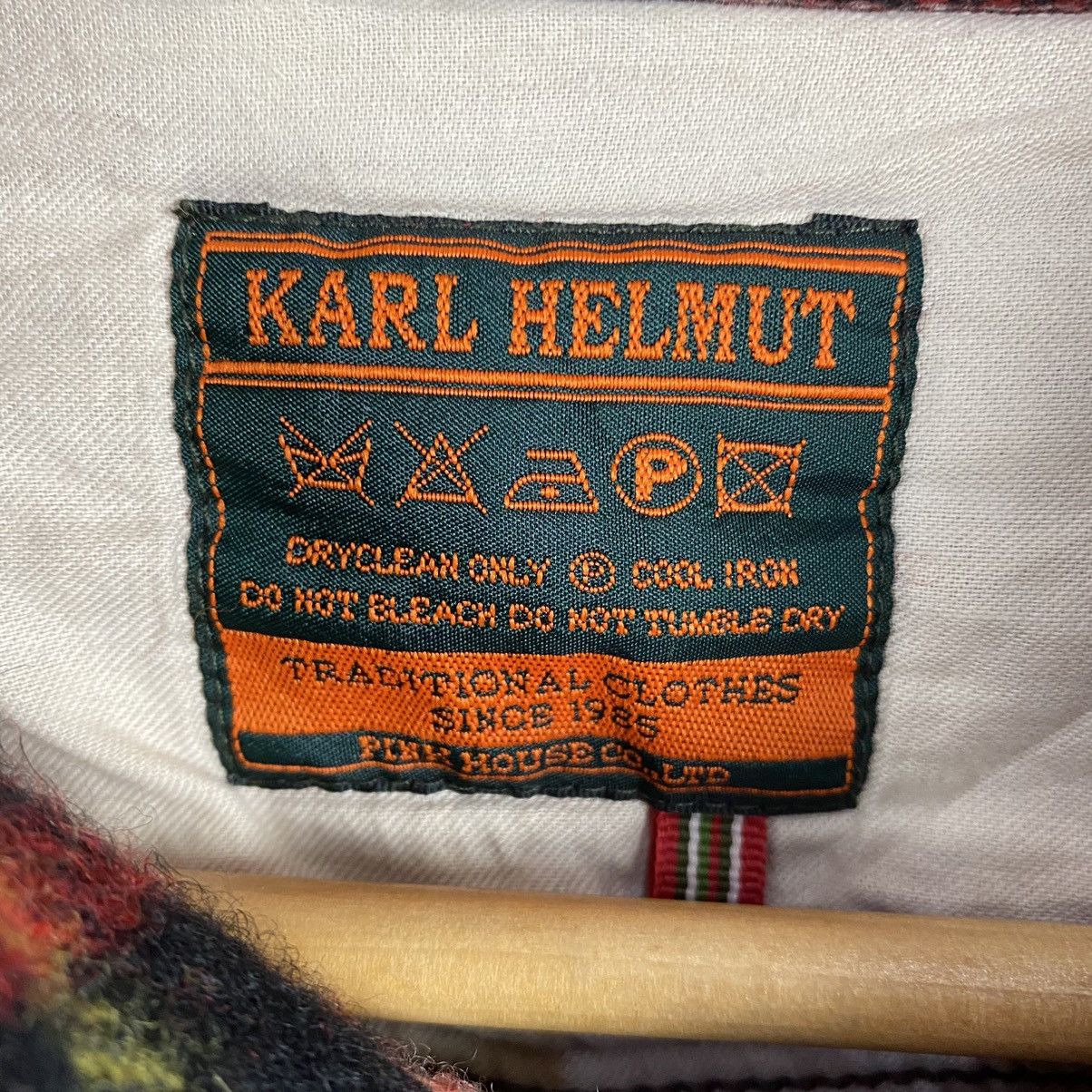 Harris Tweed Karl Helmut x Harris Tweet wool patchwork jacket Size US M / EU 48-50 / 2 - 8 Thumbnail