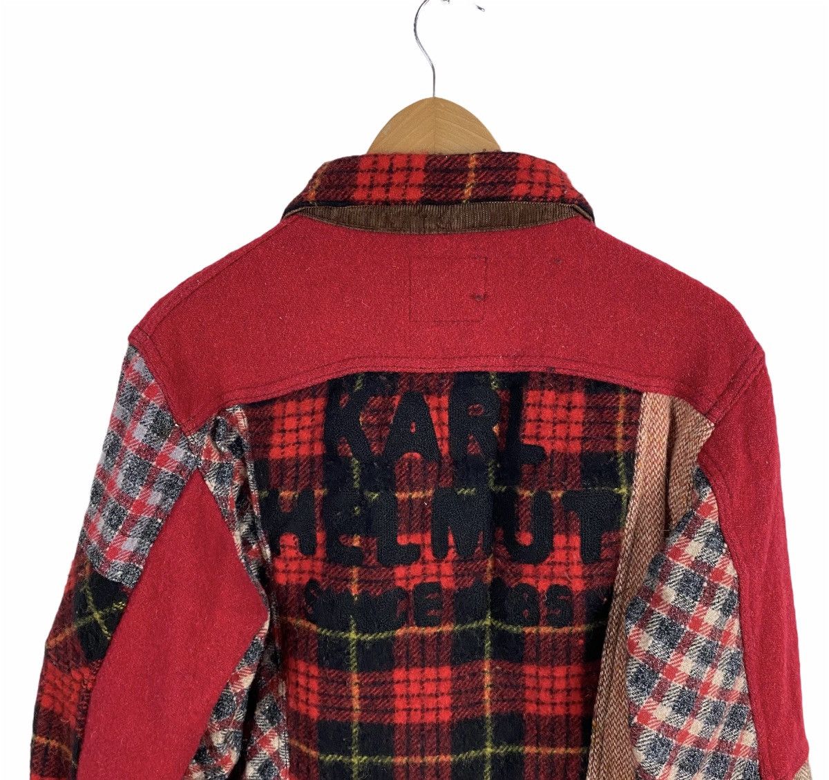 Harris Tweed Karl Helmut x Harris Tweet wool patchwork jacket Size US M / EU 48-50 / 2 - 4 Thumbnail