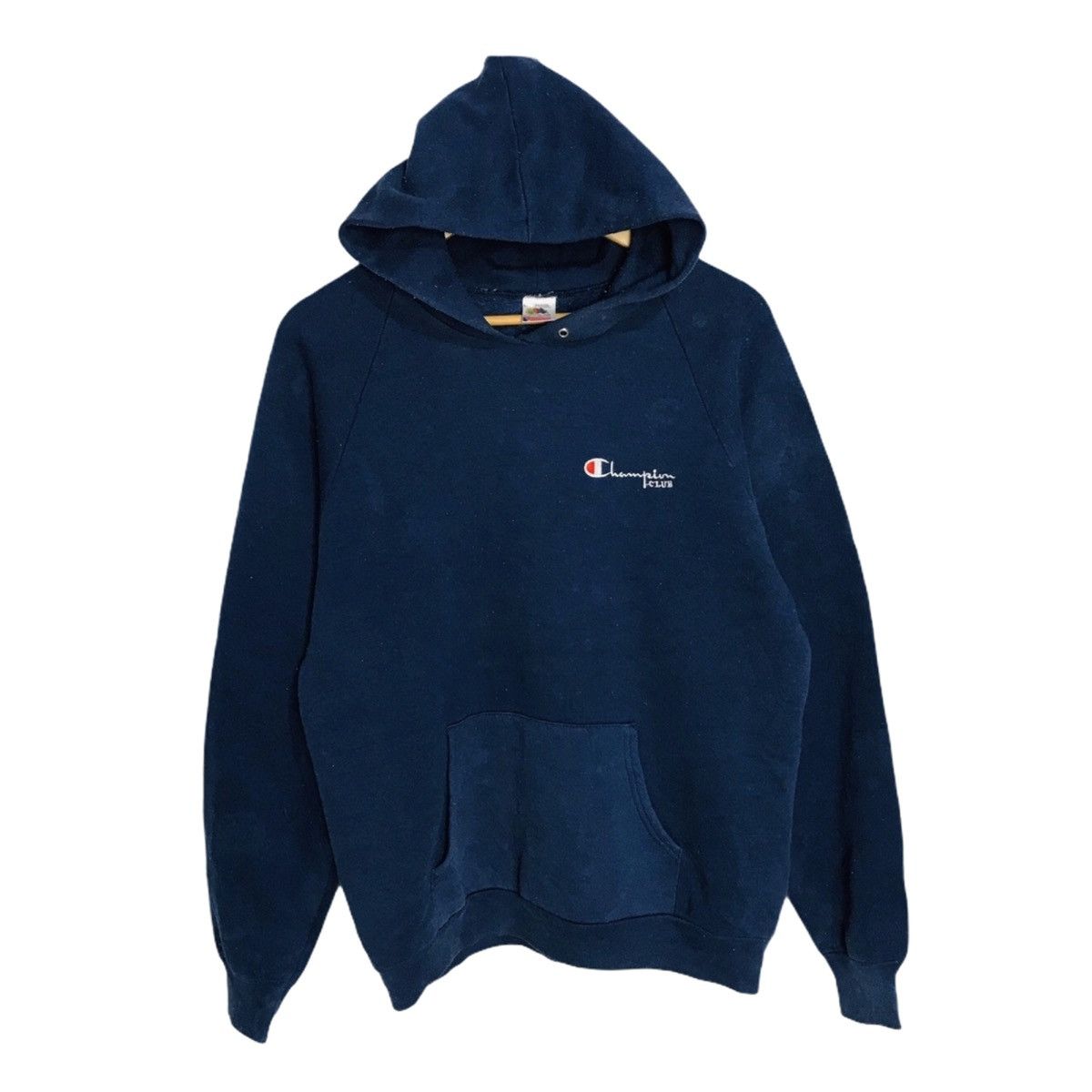 Champion × Vintage Rare vtg 80s champion club hoodie usa Size US L / EU 52-54 / 3 - 1 Thumbnail