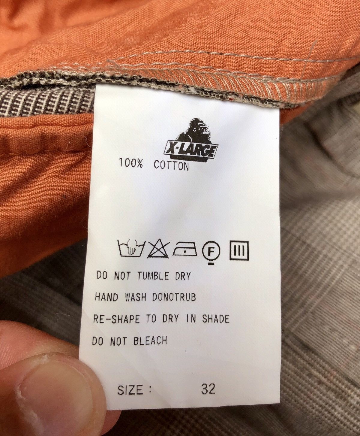 Xlarge X-Large Homme Plaid Pants Size US 32 / EU 48 - 11 Thumbnail