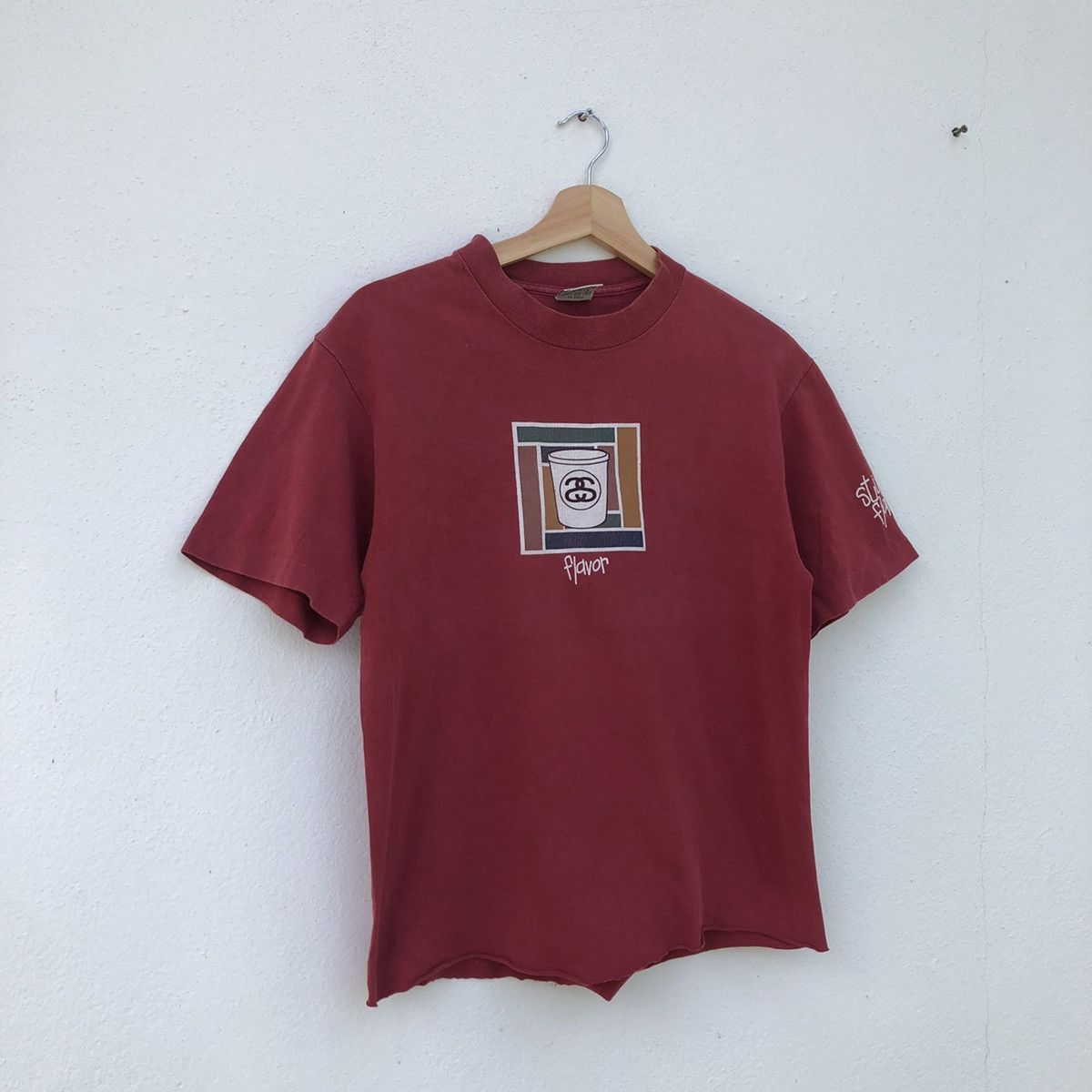 Stussy VINTAGE STUSSY BIG LOGO MADE IN USA Size US M / EU 48-50 / 2 - 2 Thumbnail