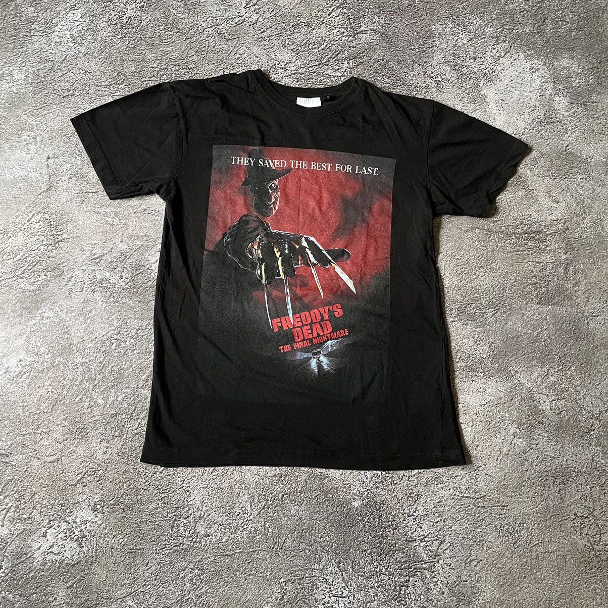 Vintage Vintage Y2K Freddy Krueger Graphic Tee Thrashed Grunge S Size US S / EU 44-46 / 1 - 3 Thumbnail