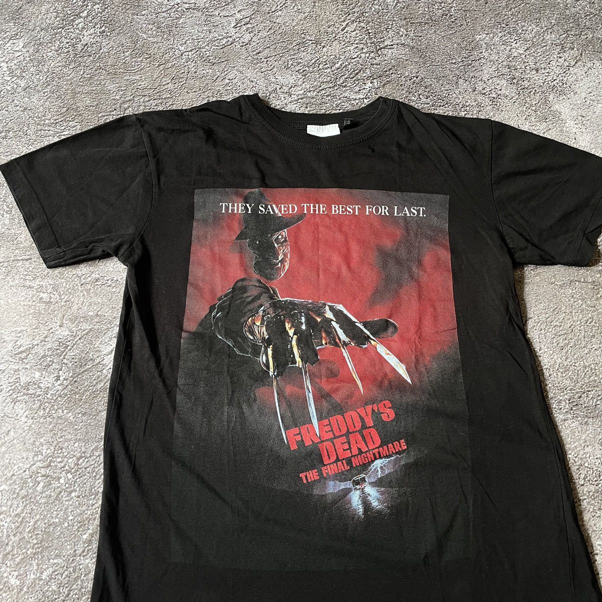 Vintage Vintage Y2K Freddy Krueger Graphic Tee Thrashed Grunge S Size US S / EU 44-46 / 1 - 5 Thumbnail
