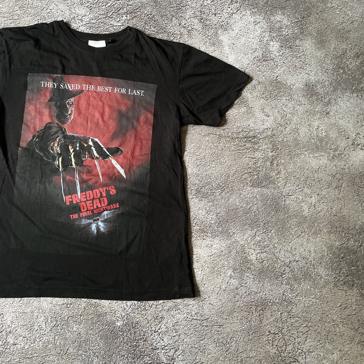 Vintage Vintage Y2K Freddy Krueger Graphic Tee Thrashed Grunge S Size US S / EU 44-46 / 1 - 2 Thumbnail